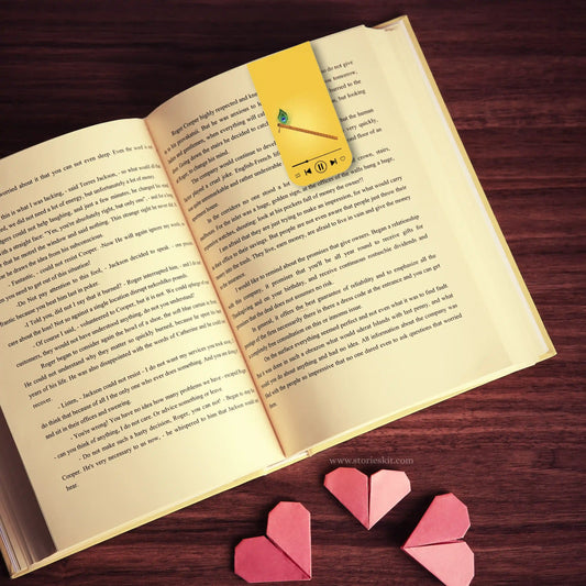 Music Instruments Magnetic Bookmarks (Set of 9)