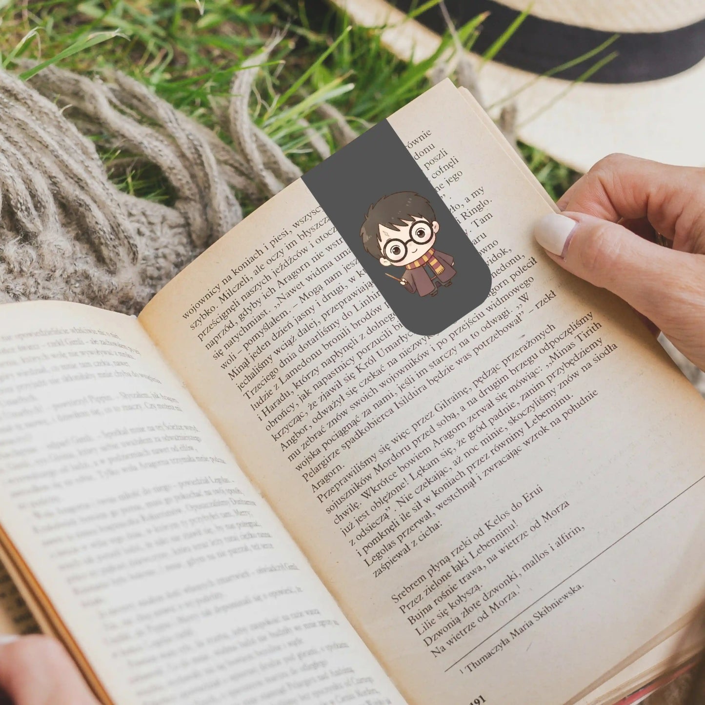 Chibi Style Harry Potter Magnetic Bookmarks (Set of 9)