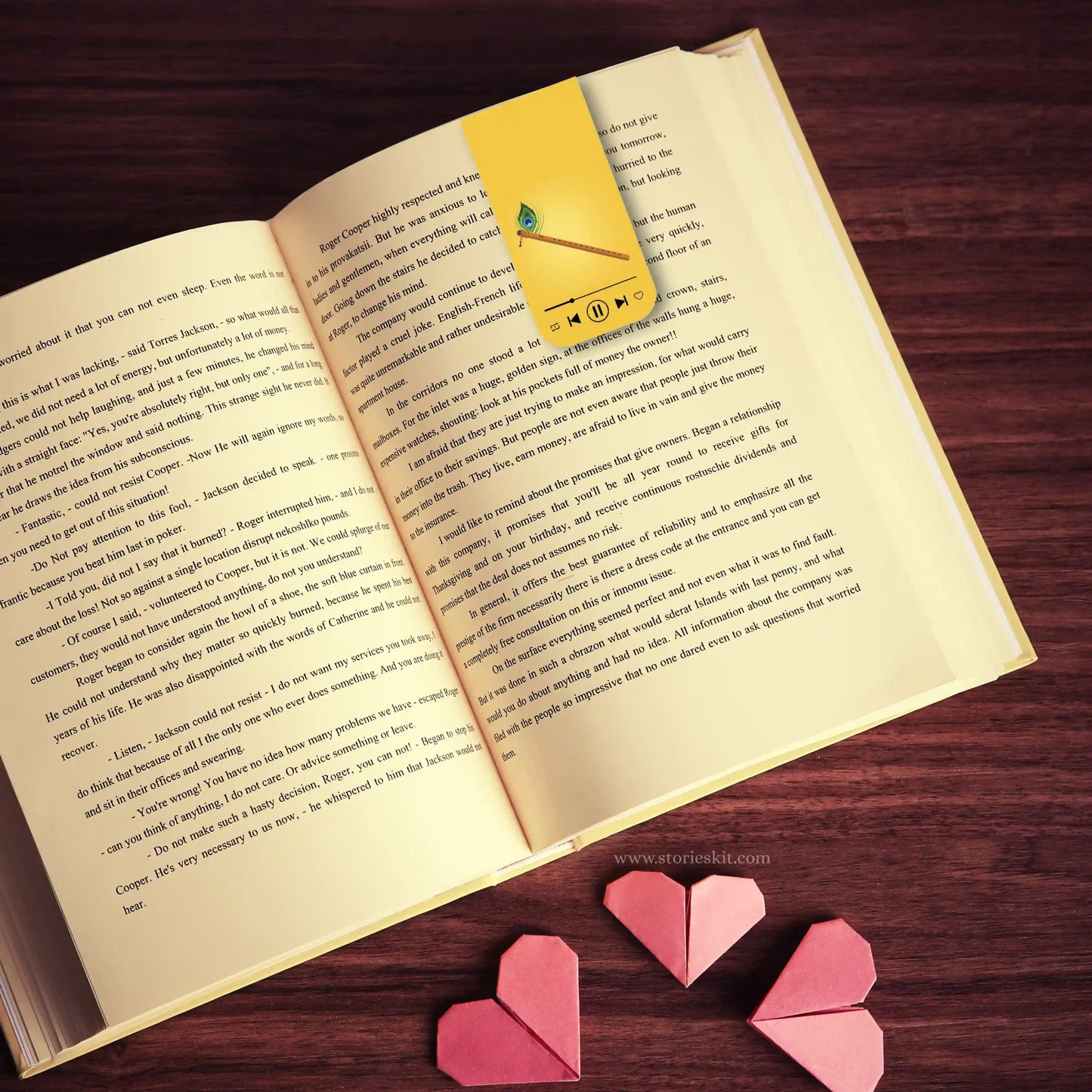 Music Instruments Magnetic Bookmarks (Set of 9)