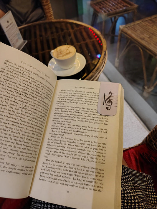 Musical Symbols Magnetic Bookmarks (Set of 6)