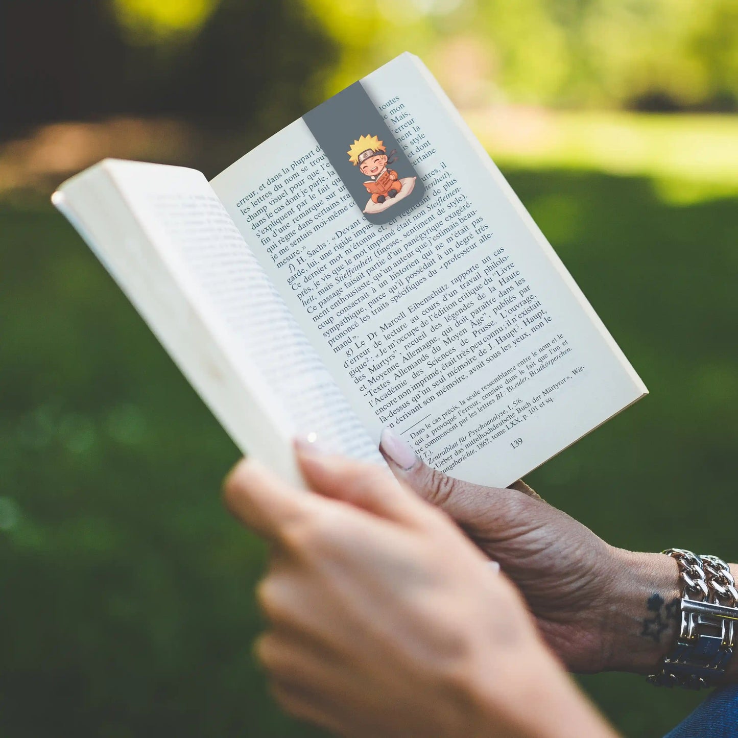 Chibi-Style Naruto Magnetic Bookmarks (Set of 9)