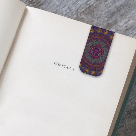 Mandala Art Magnetic Bookmarks (Set of 6)